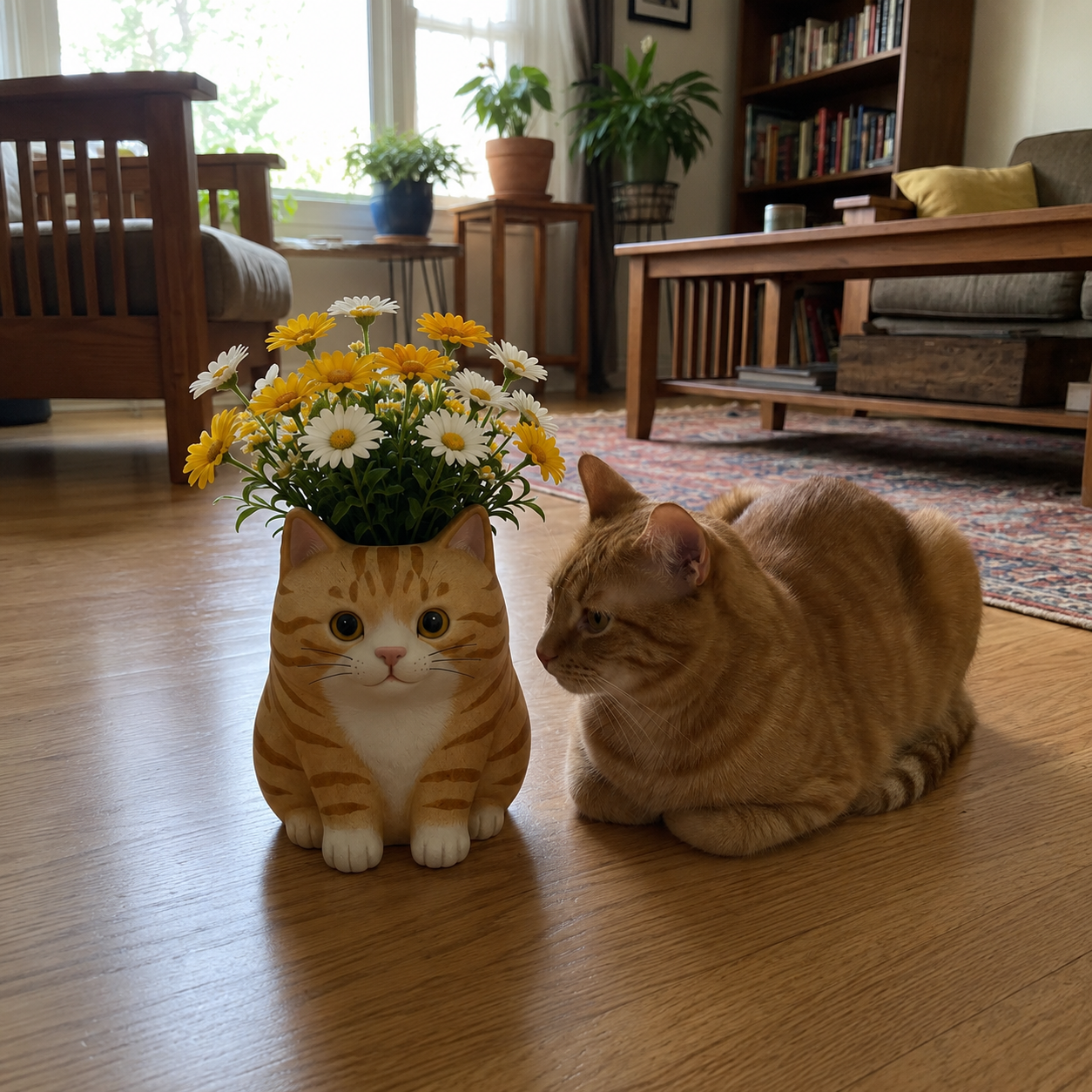 Cat Plant Pots