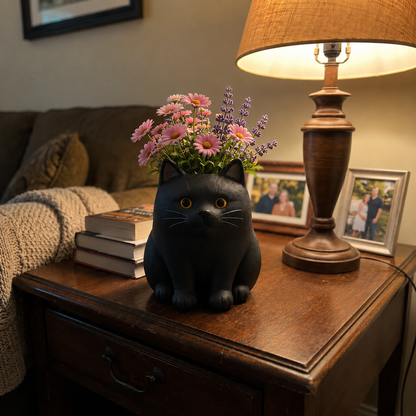 Cat Plant Pots